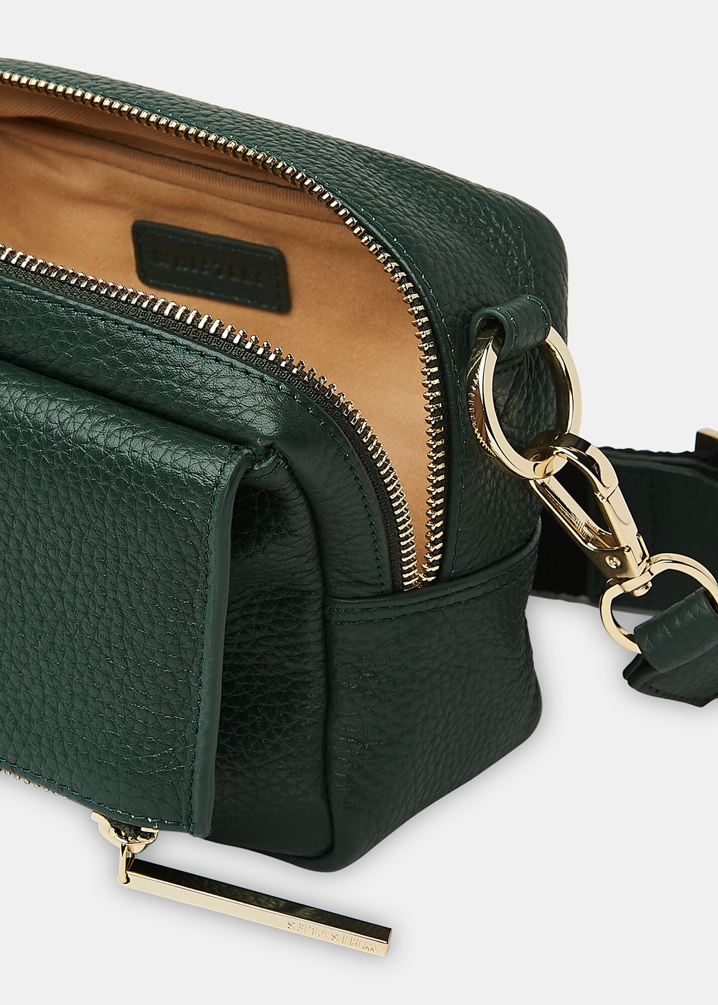 Green Bibi Crossbody Bag WHISTLES Whistles
