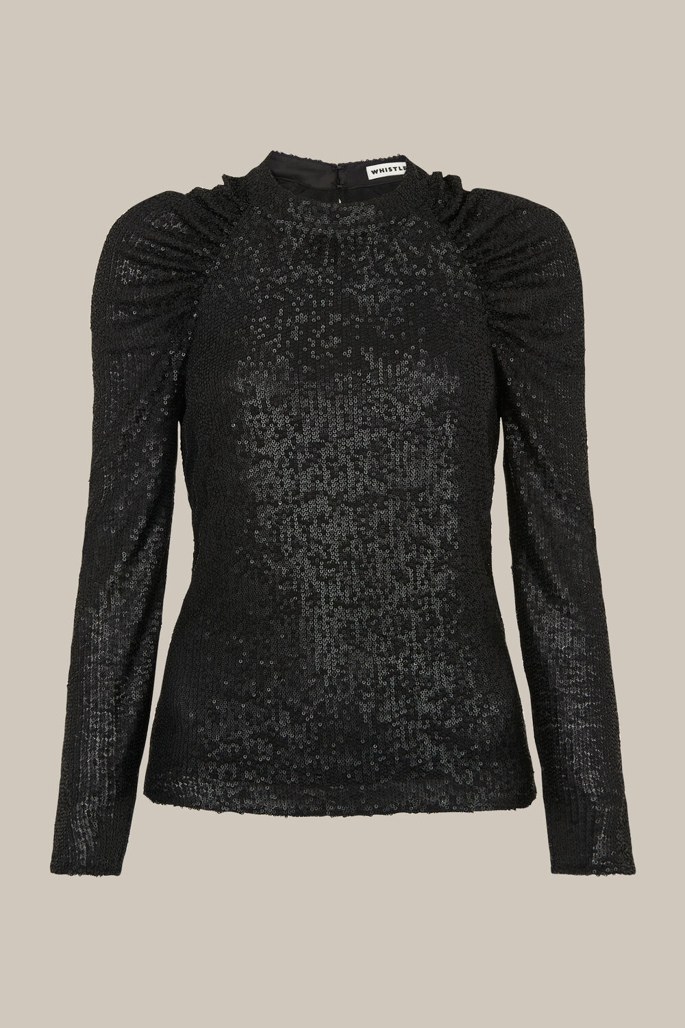 Sequin Long Sleeve Top