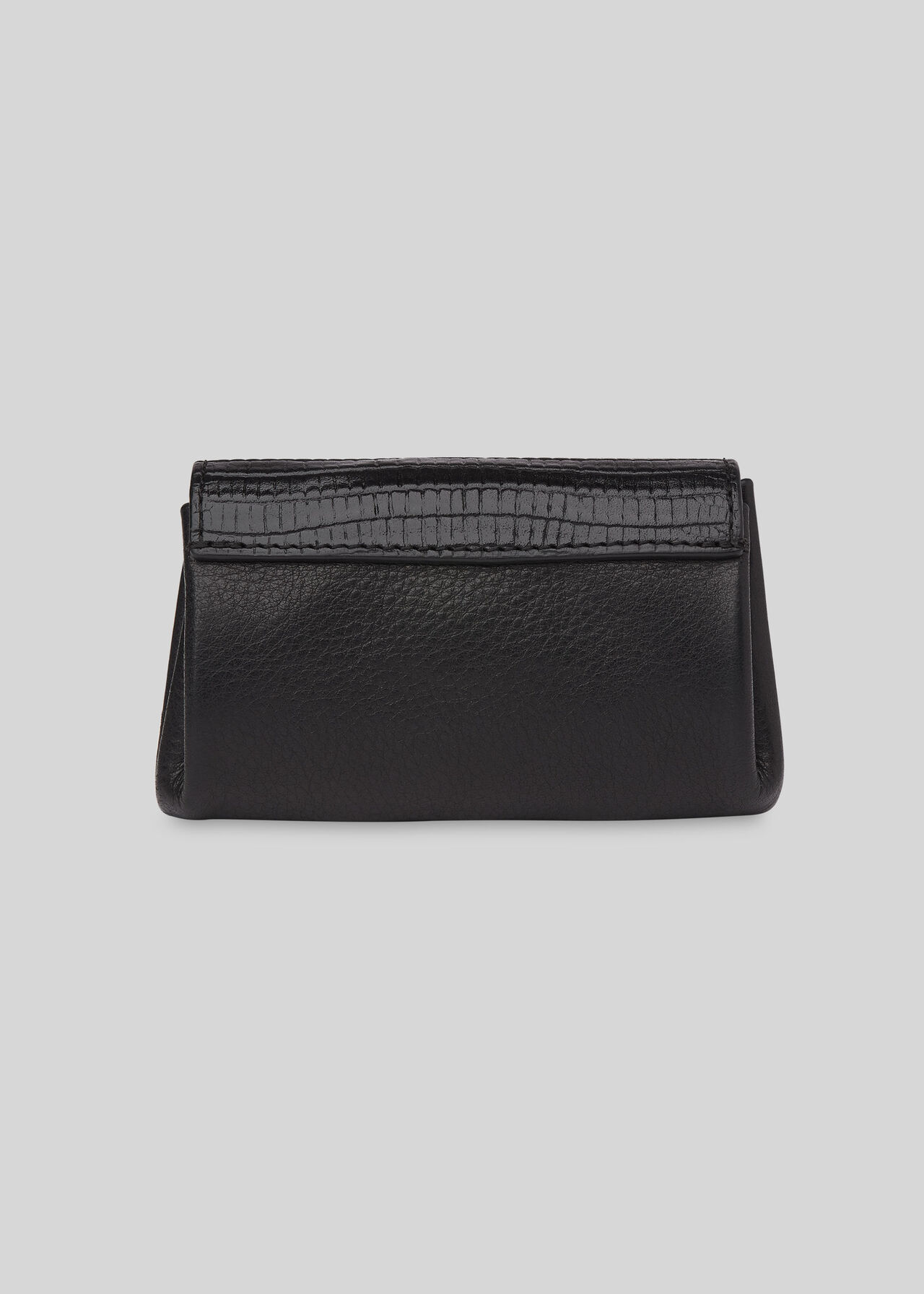 Emmy Lizard Coin Purse Black