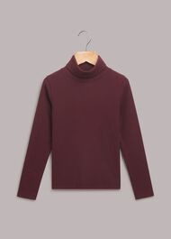 Ribbed High Neck