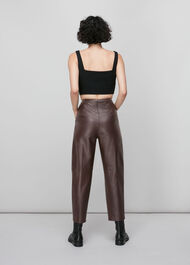 Leather Tapered Trouser