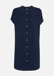 Gathered Shoulder Mina Dress