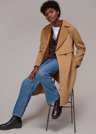 Yasmin Double Faced Wool Coat