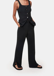 Leyla Crepe Trouser