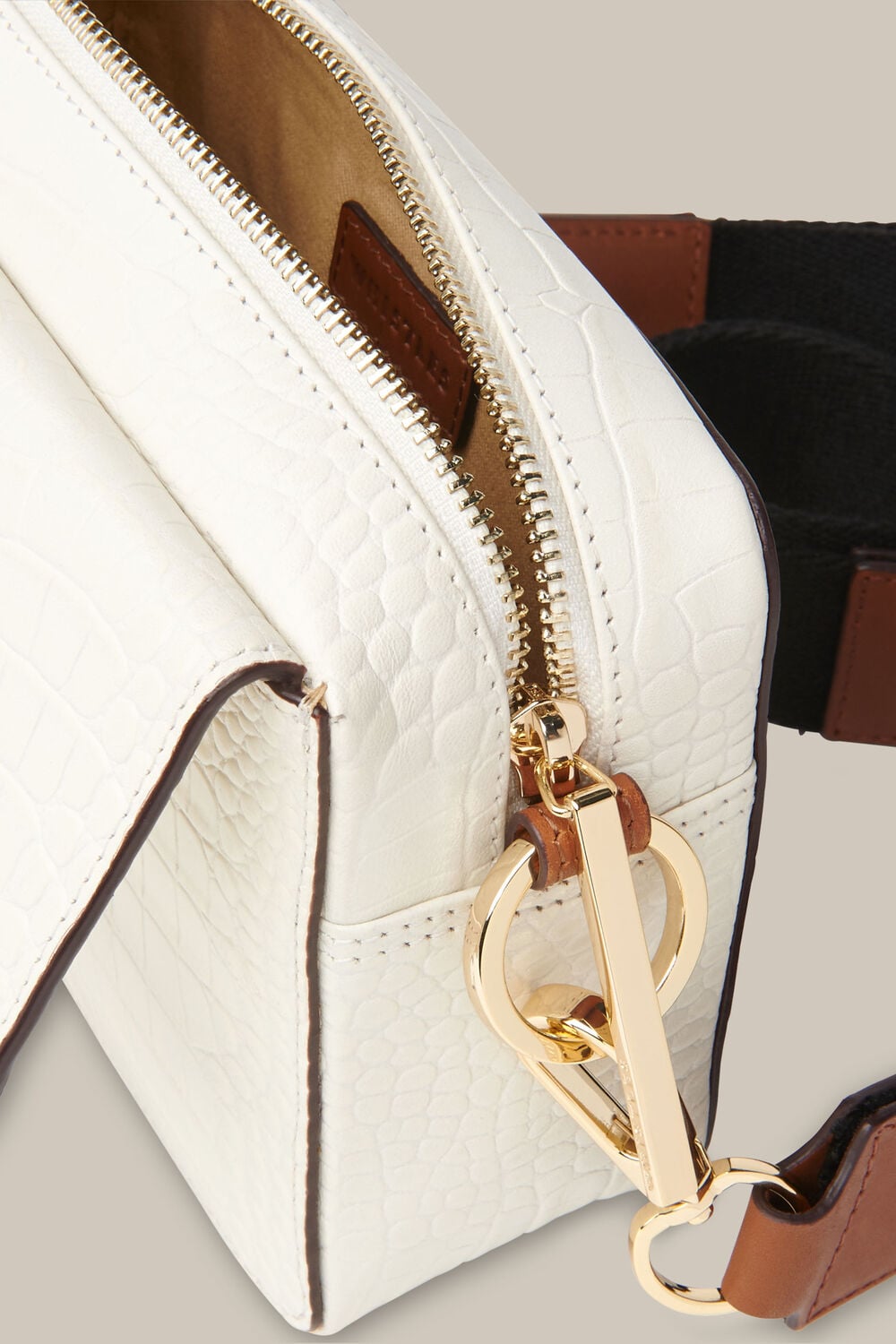 Millie Croc Crossbody Bag
