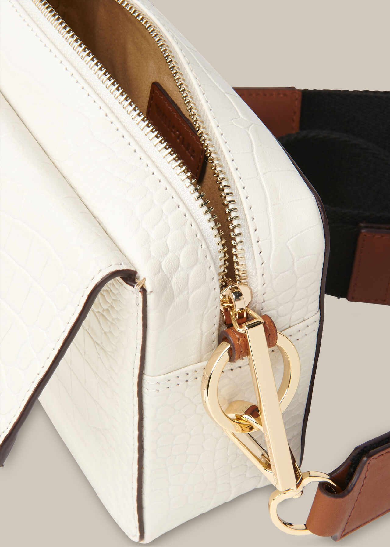Millie Croc Crossbody Bag