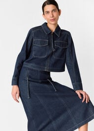Madri Western Midi Skirt