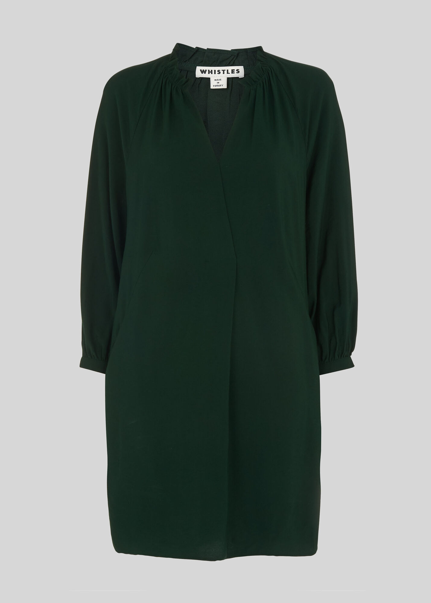 Dark Green Enora Dress WHISTLES