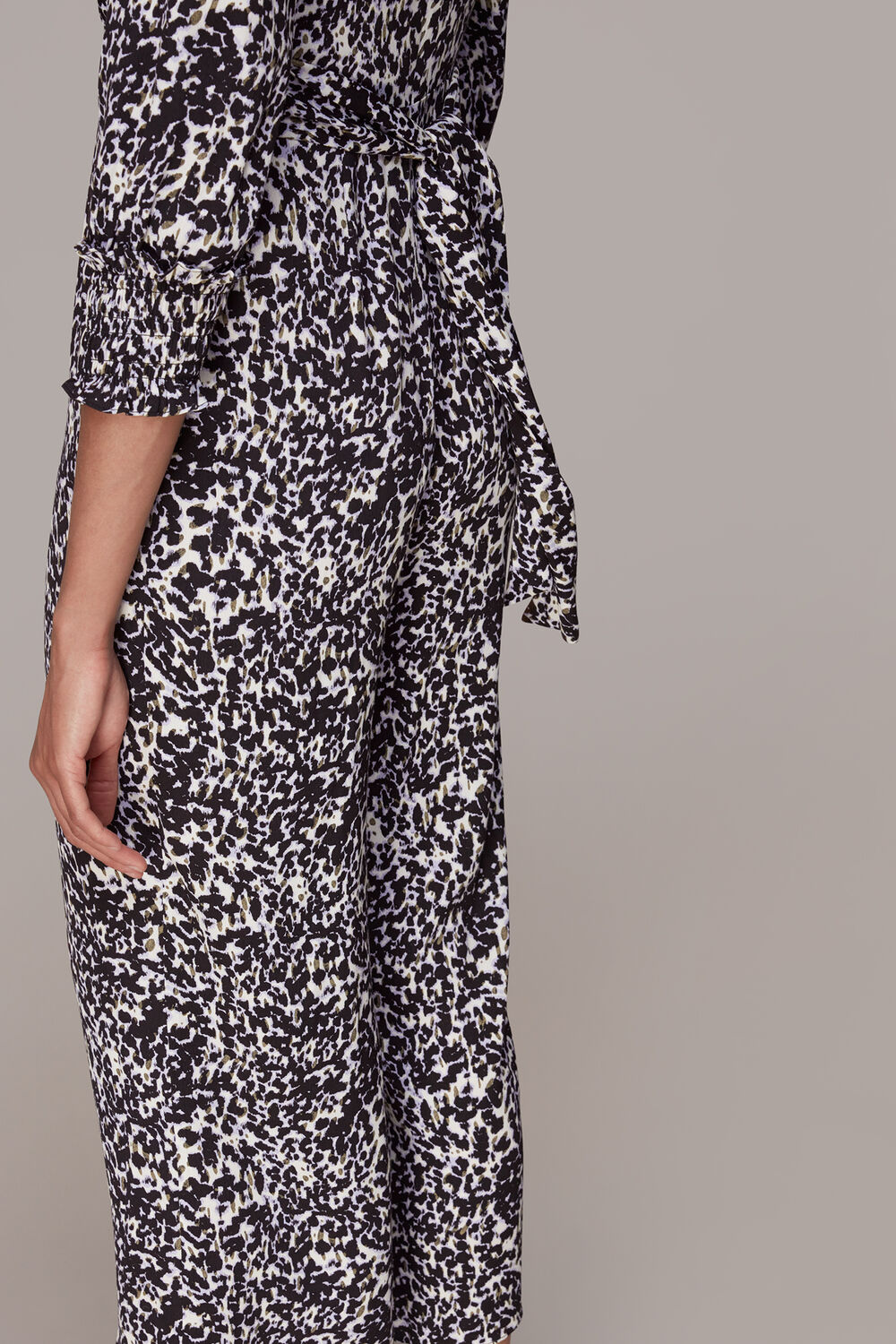 Smudged Cheetah Jumpsuit