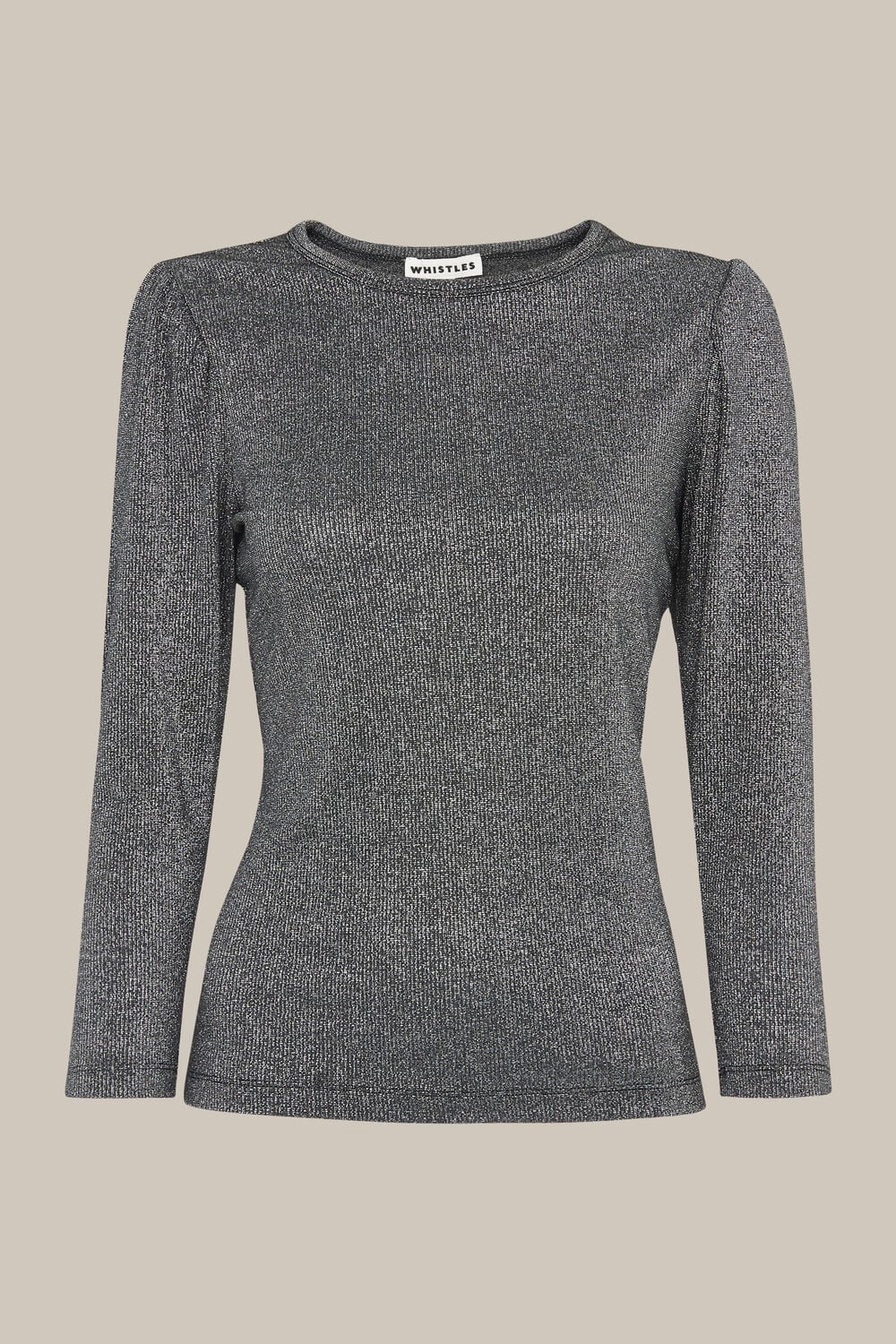 Puff Sleeve Sparkle Top