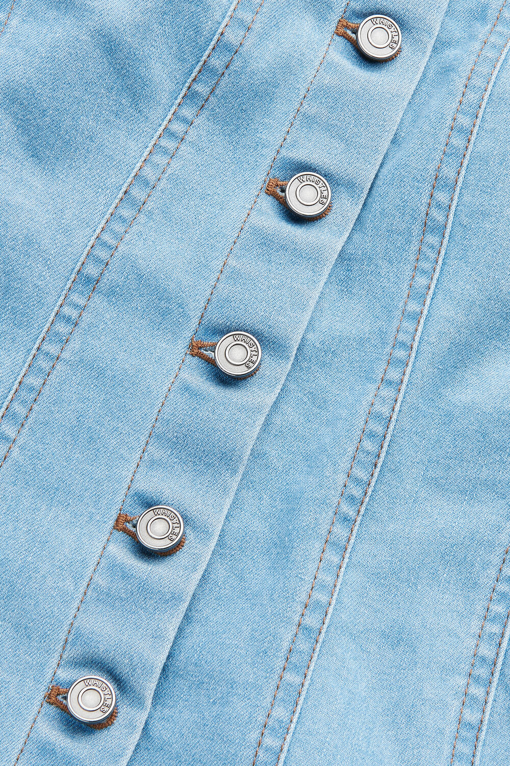 Denim Corset Top