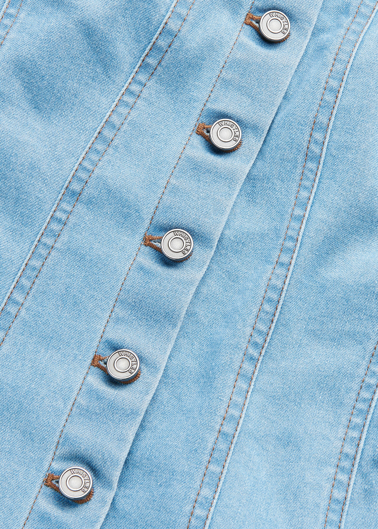 Denim Corset Top