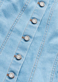Denim Corset Top
