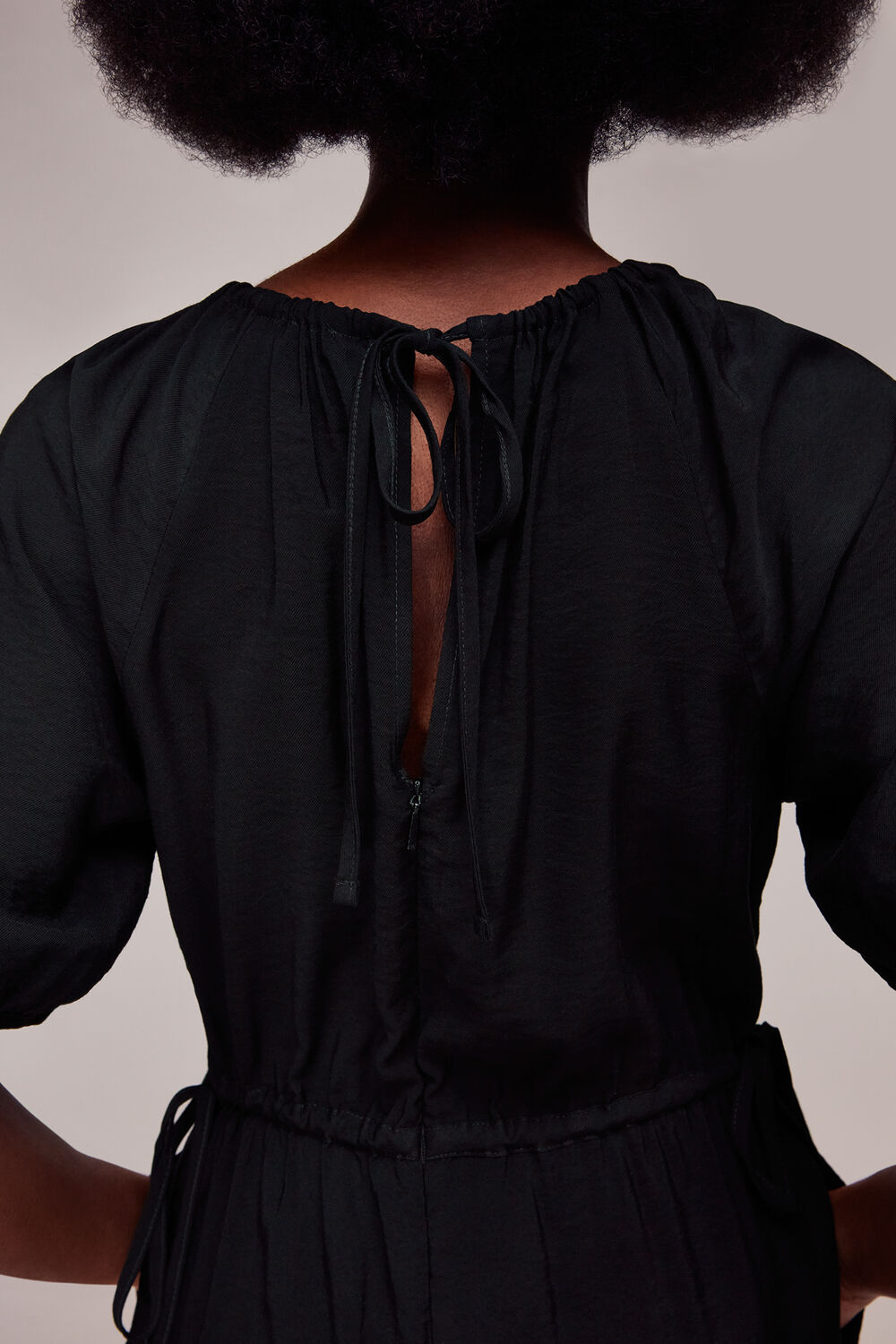 Melissa Gathered Neck Jumpsuit