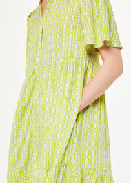 Link Check Trapeze Dress