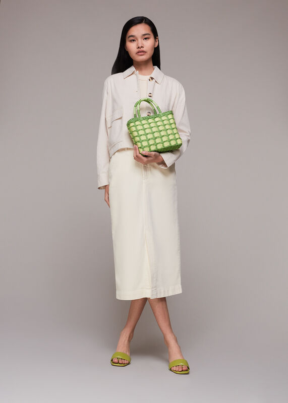 Tillie Mini Checkboard Tote