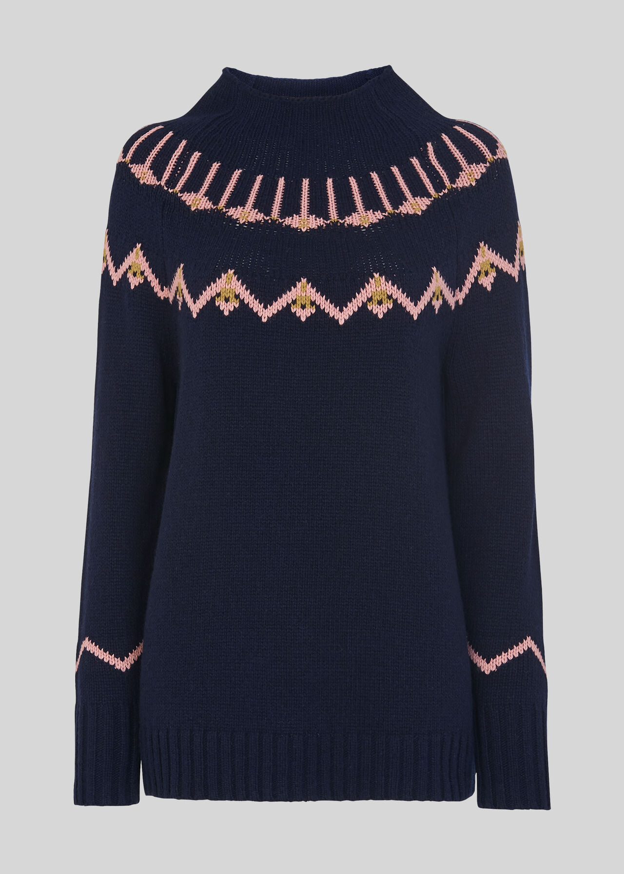 Chunky Fairisle Knit Multicolour