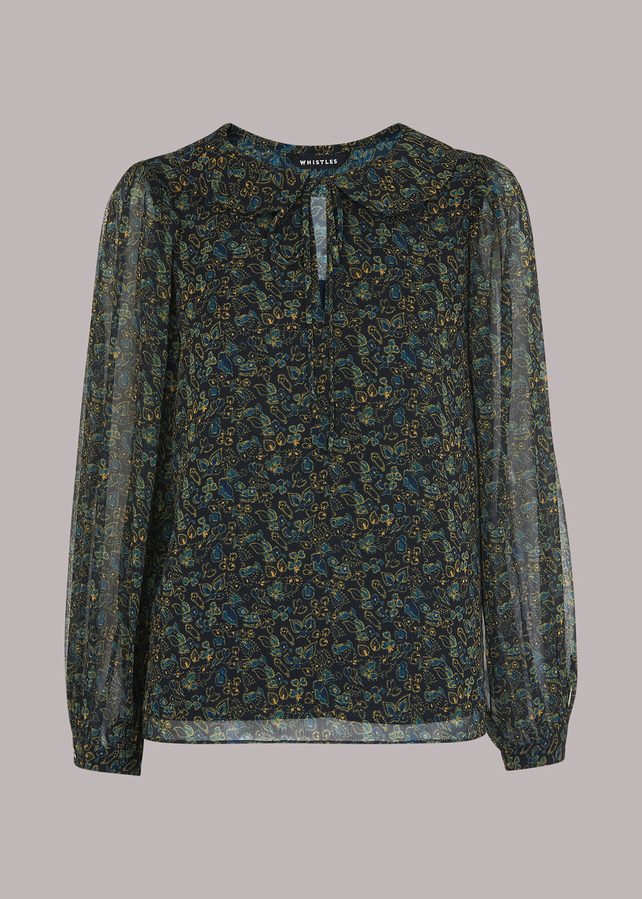 Stitched Floral Amoura Top