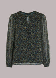 Stitched Floral Amoura Top