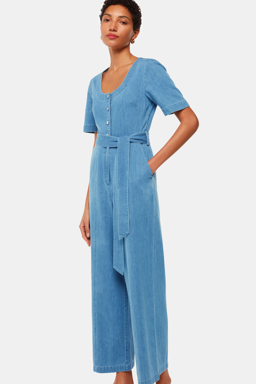 Freyja Denim Jumpsuit