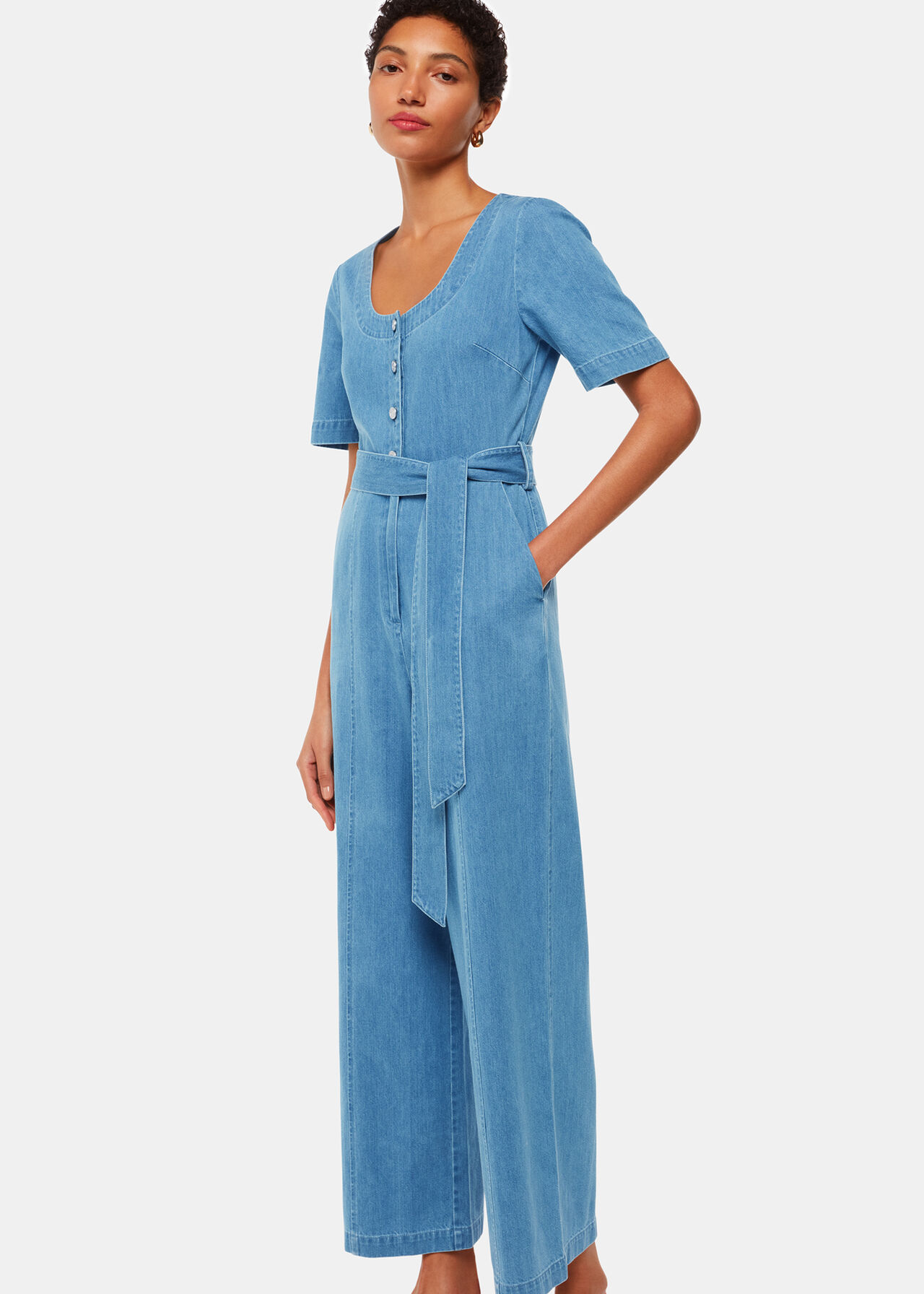 Freyja Denim Jumpsuit