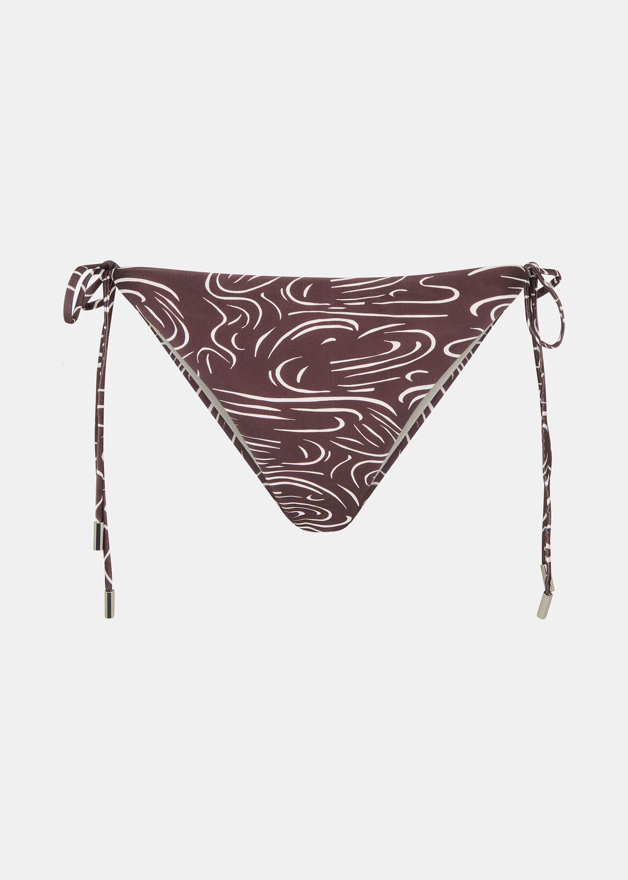 The Longing Wave Print Bikini Brief