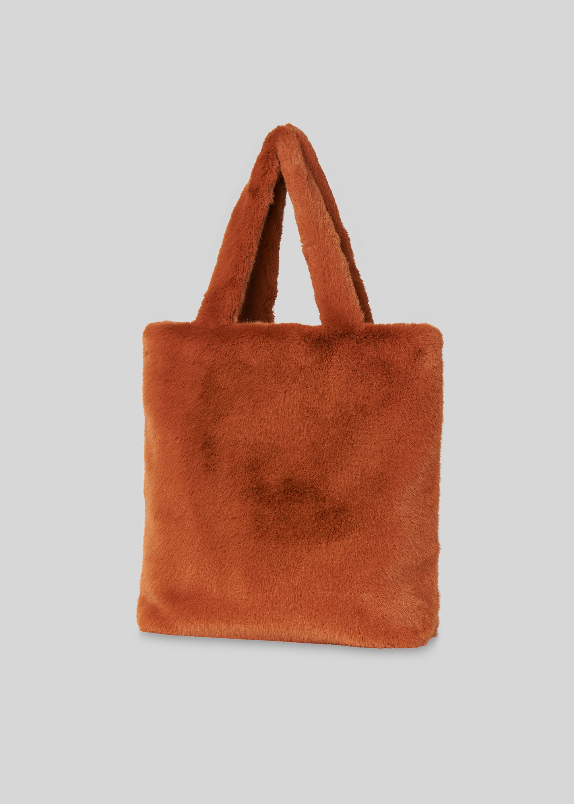 Brown Hattie Faux Fur Tote WHISTLES Whistles UK