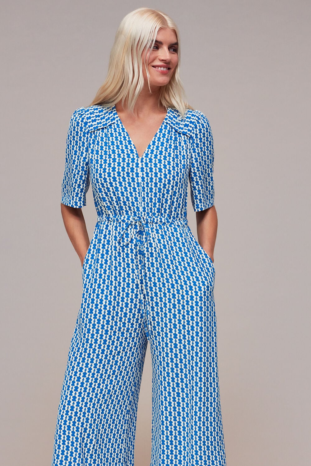 Petite Vertical Stack Jumpsuit