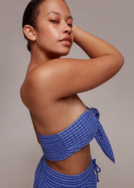 Astrid Tie Front Beach Top