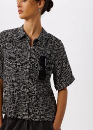 Woven Grid Shirt