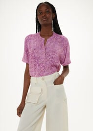 Diagonal Snake Maisie Top