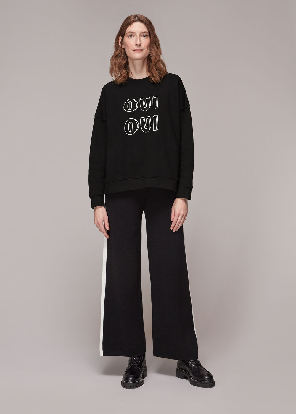 Oui Oui Logo Relaxed Sweat