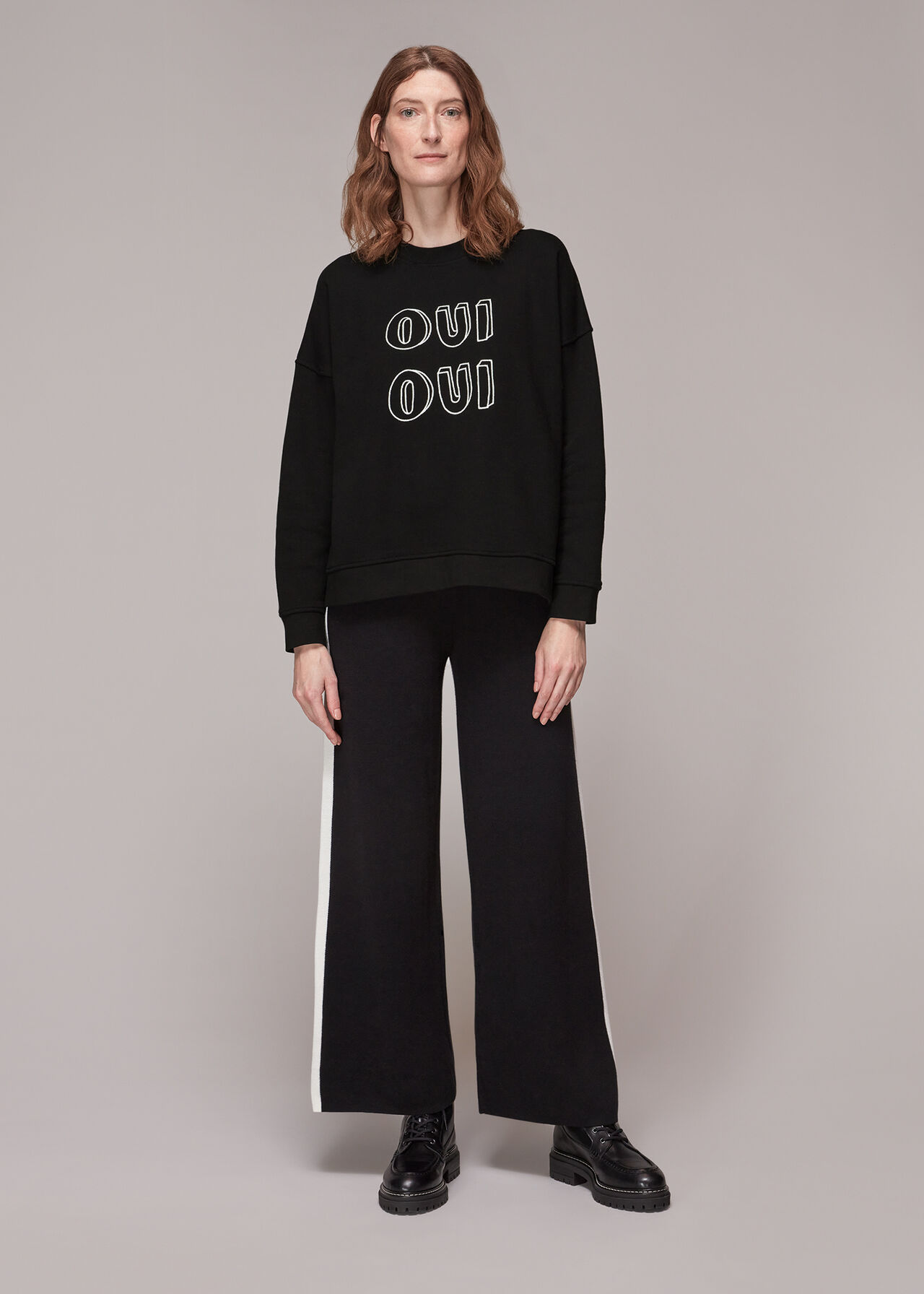 Oui Oui Logo Relaxed Sweat
