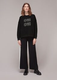 Oui Oui Logo Relaxed Sweat
