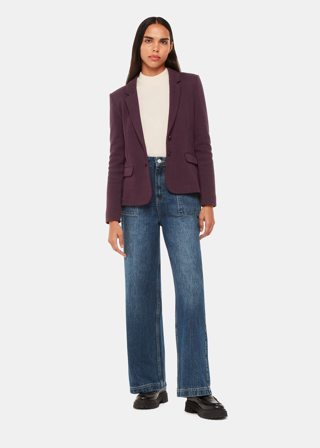Slim Jersey Jacket
