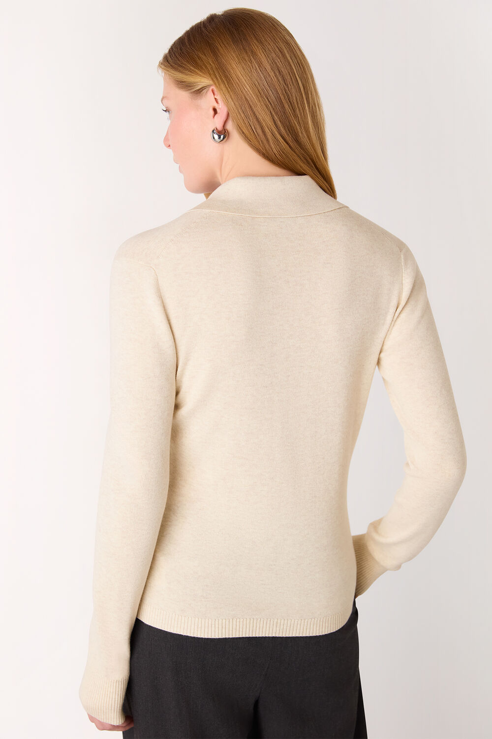 Oatmeal Phoebe Knit Shirt