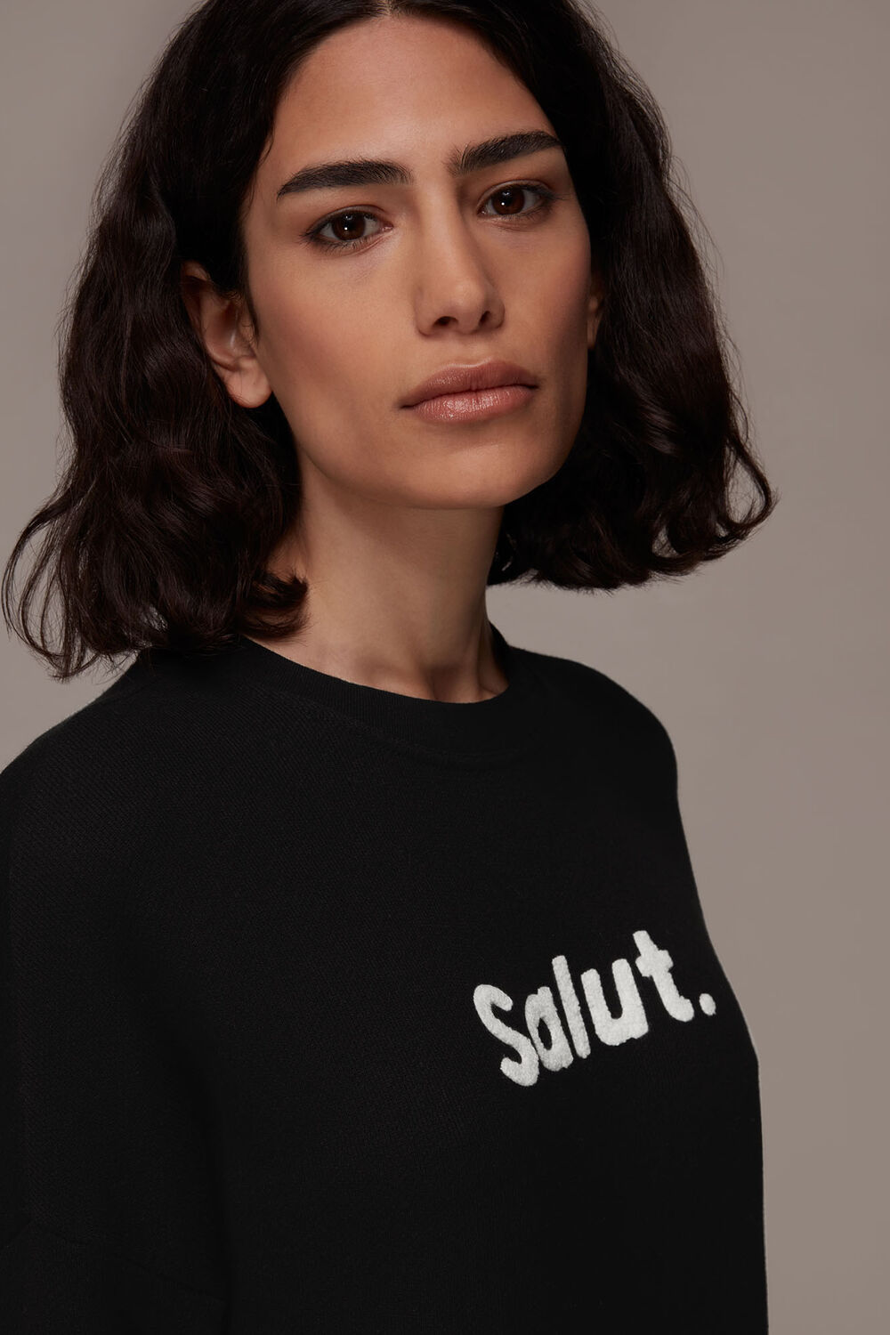 Salut Logo Sweat Dress