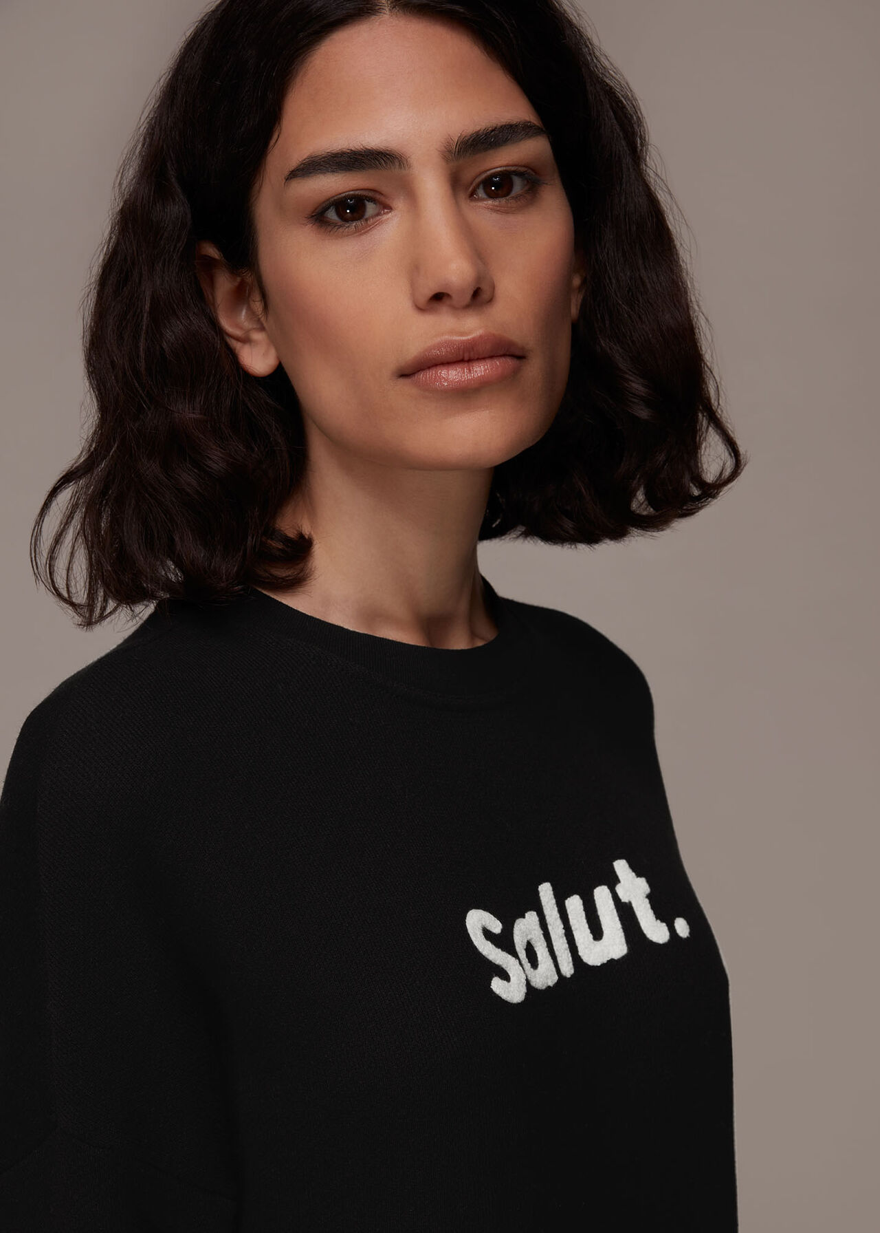Salut Logo Sweat Dress