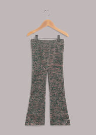 Rib Knit Marl Flare