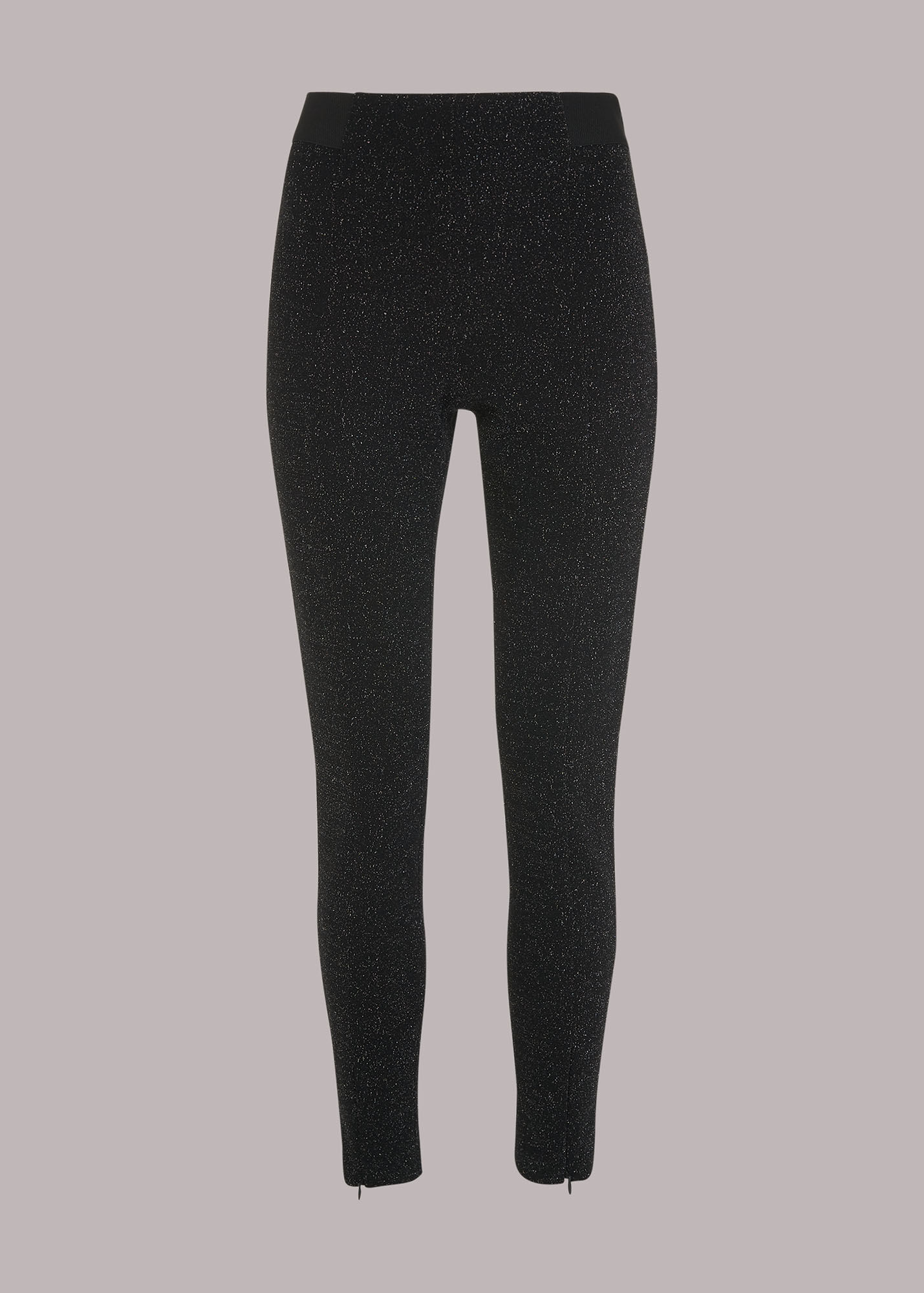 Womens black sparkle leggings store