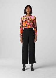 Luella Bloom Silk Shirt Multicolour