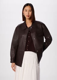 Clean Bonded Leather Jacket