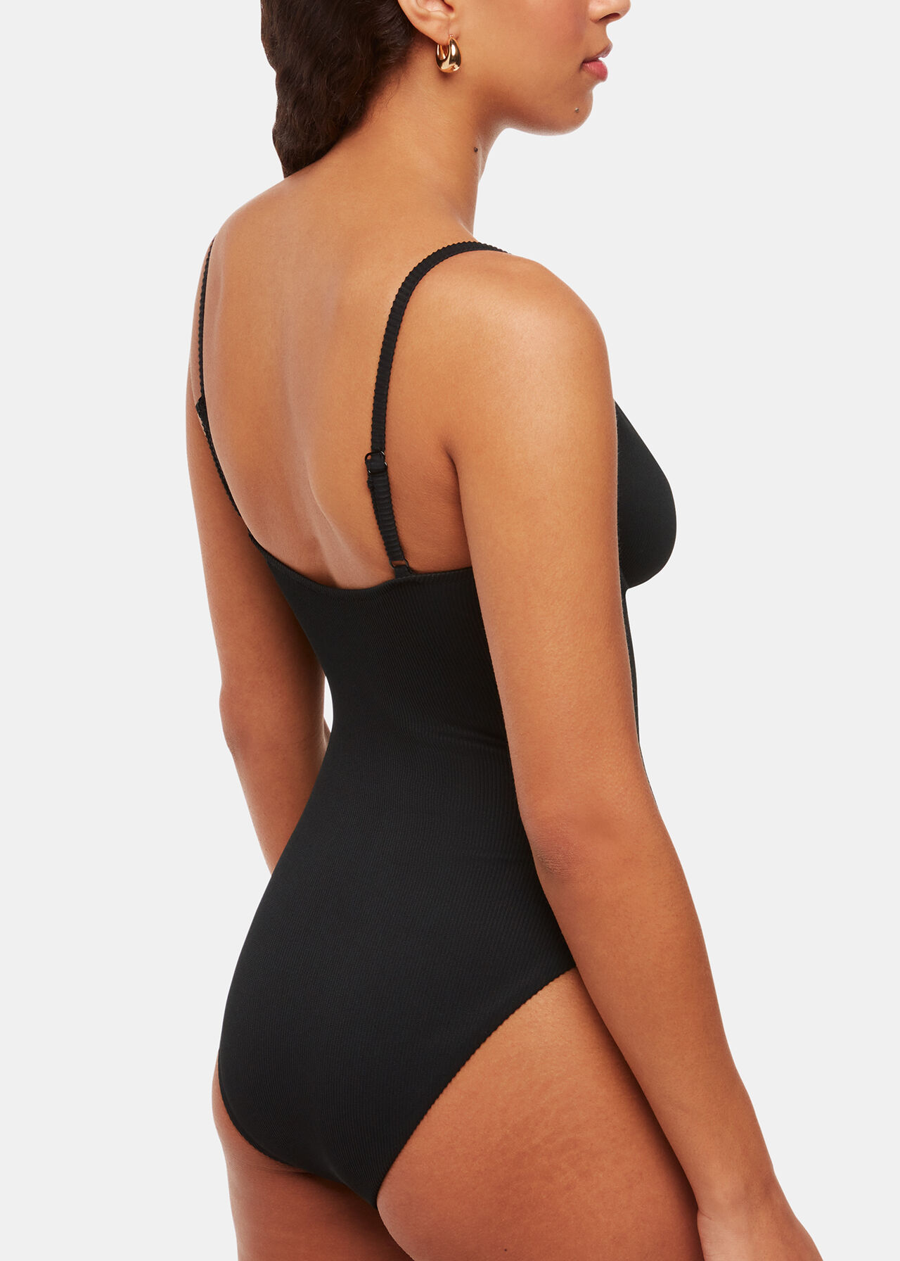 Ribbed Underwire Swimsuit