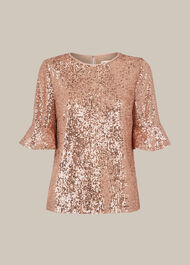 Sada Sequin Top