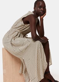 Angled Stripe Ilana Dress
