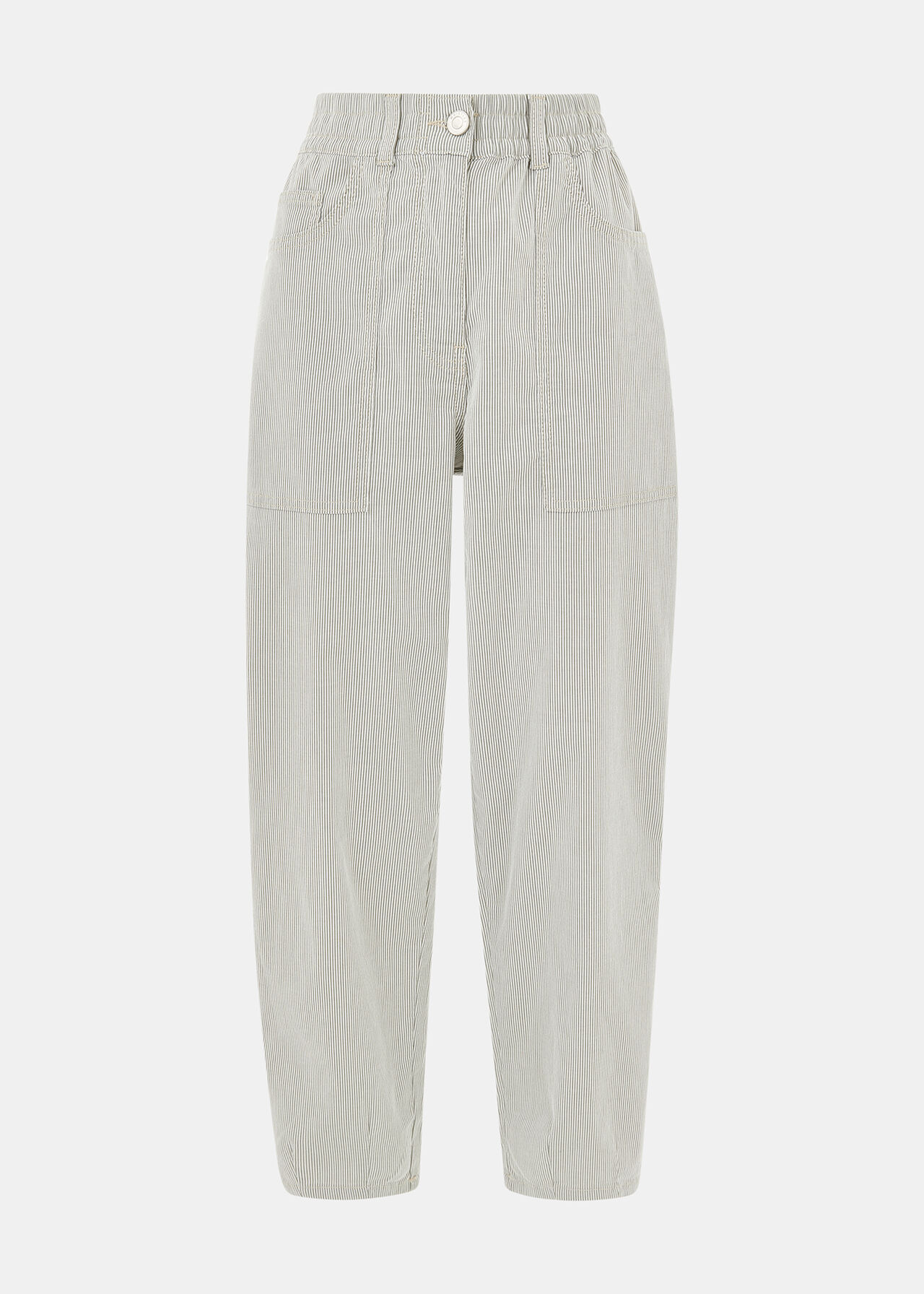 Petite Tessa Stripe Casual Trouser