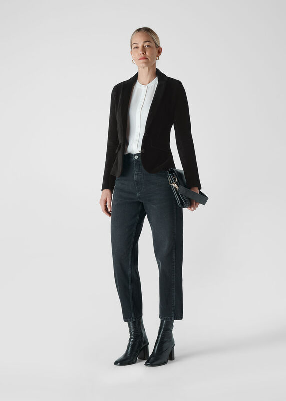 Corduroy Jersey Jacket