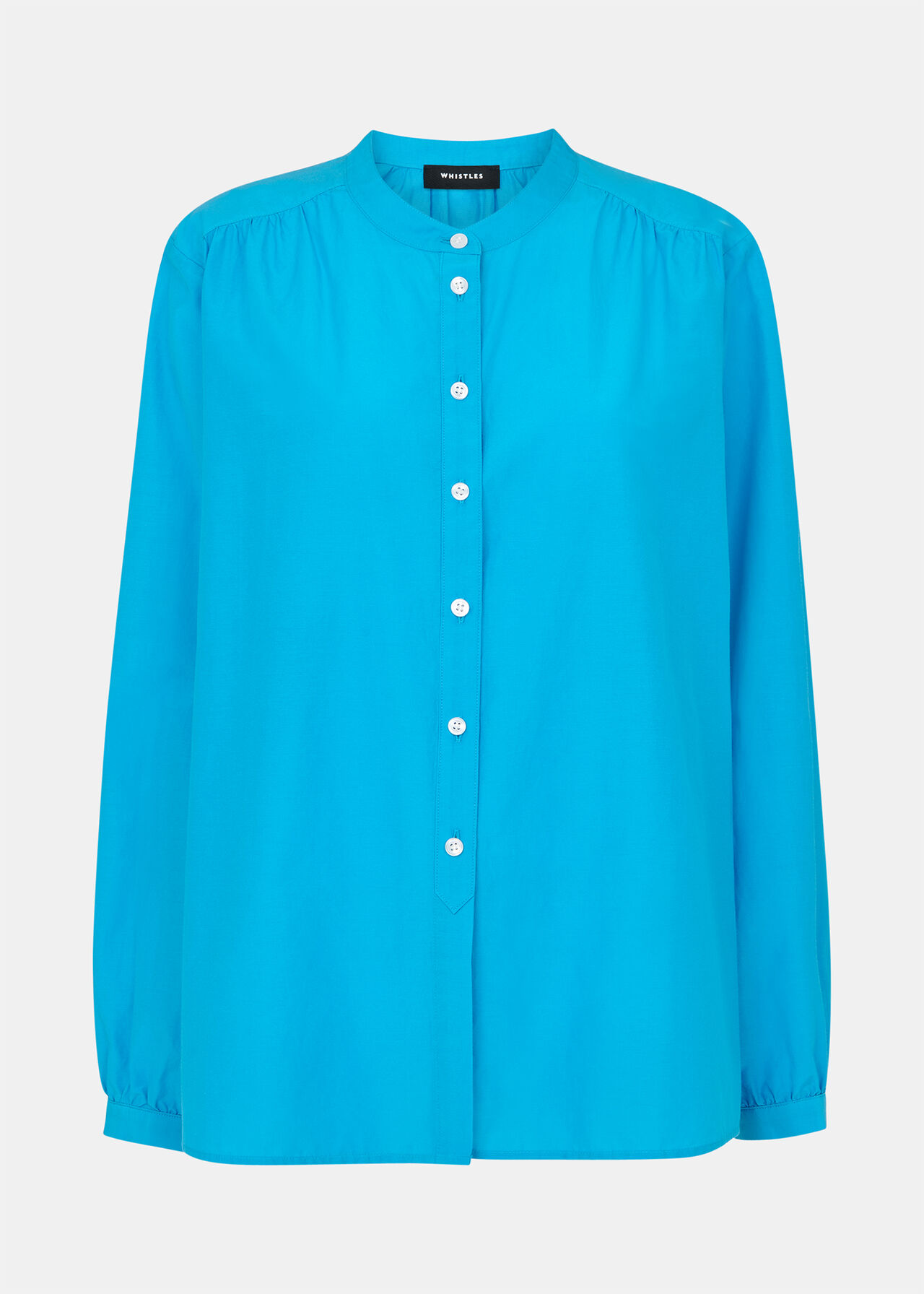 Silk Cotton Trapeze Shirt