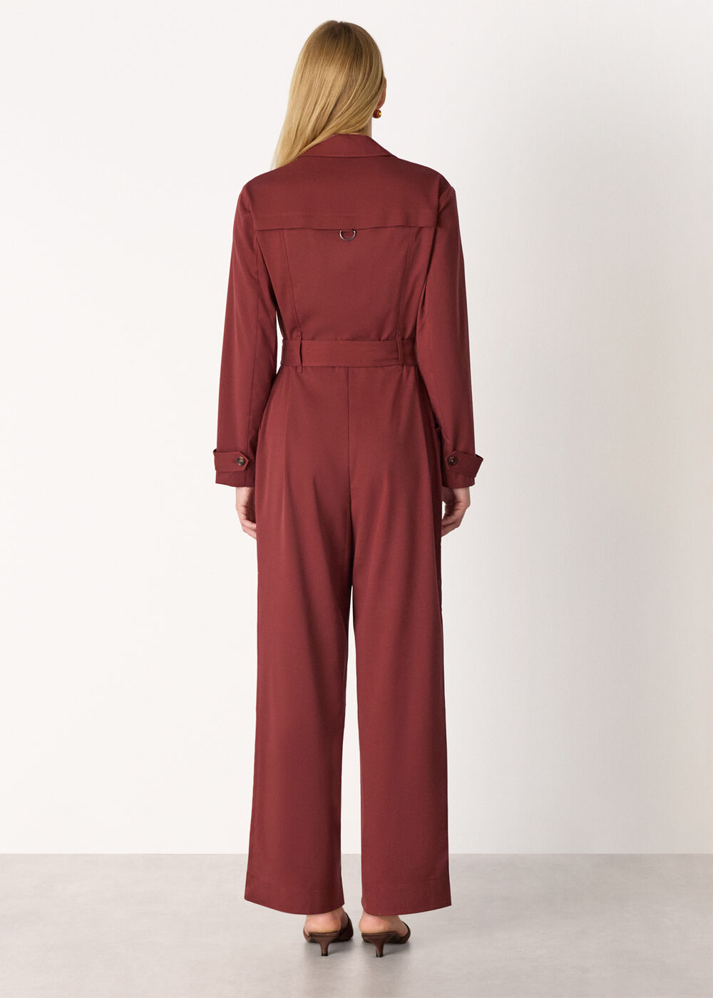 Trench Detail Jumpsuit