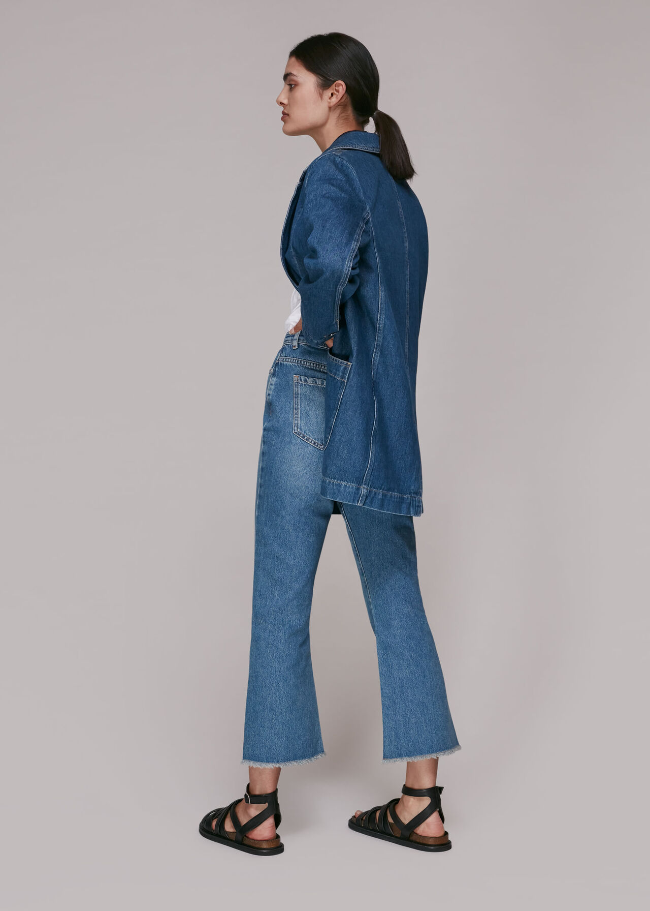Denim Boyfriend Blazer